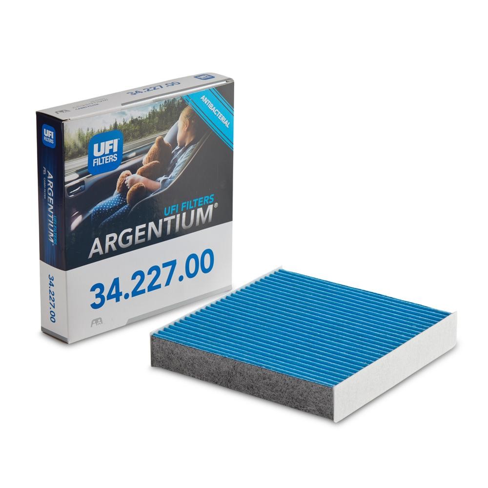 UFI 34.227.00: Szűrő, utastér levegő ARGENTIUM antibakteriális hatással