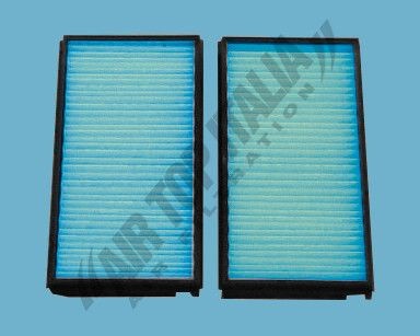 ASTER AS3A2501: Filtr, vzduch v interiéru Filtr s aktivním uhlím, Filtr s aktivním uhlím s polyfenolem, s antibakteriálním účinkem, s antialergickým účinkem, s fungicidním účinkem, s účinkem absorbce zápachu, Filtr jemného pachu (PM 2.5)