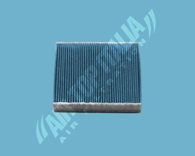 ASTER AS3A2510 Innenraumfilter Aktivkohlefilter mit Polyphenol, mit antibakterieller Wirkung, mit antiallergischer Wirkung, mit fungizider Wirkung, mit geruchsabsorbierender Wirkung, Feinstaubfilter (PM 2.5)