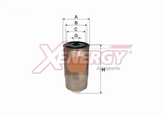 AP XENERGY X1500409: Filtro carburante