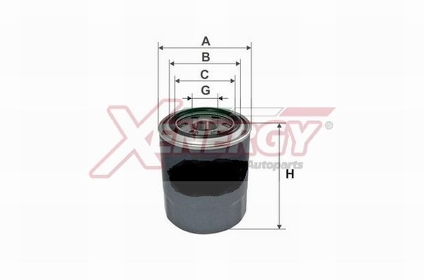 AP XENERGY X1596324: Oliefilter