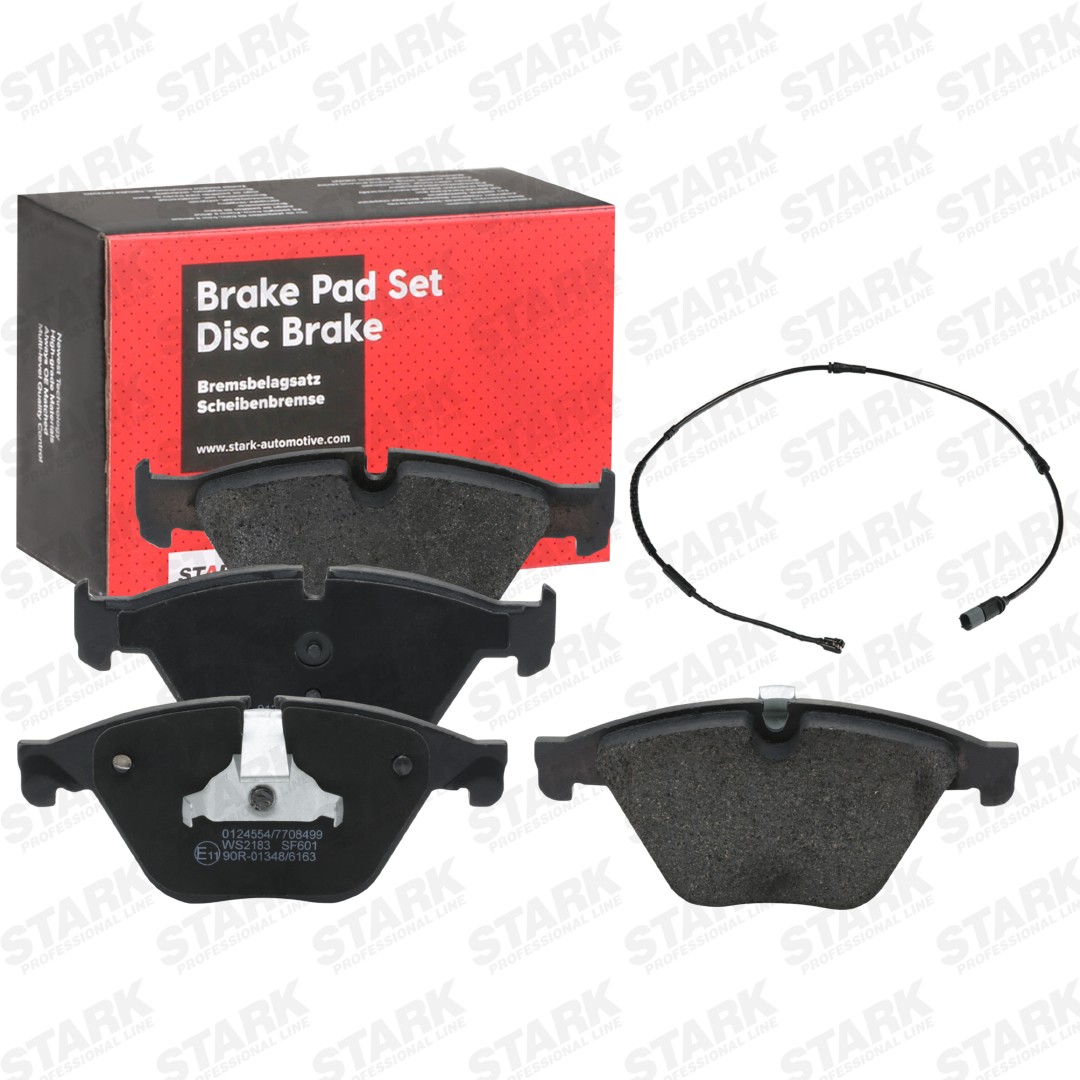 STARK SKBP-0012432: Bromsbelägg framaxel, med kolvlåsningar