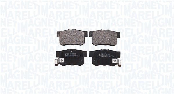 MAGNETI MARELLI 363916061151: Bromsbelägg