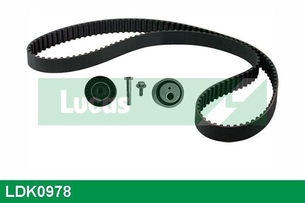 LUCAS LDK0978: Kit de correa de distribución 1343mm, sin bomba de agua, usable en vehículos con corriente de carga de alternador: 141