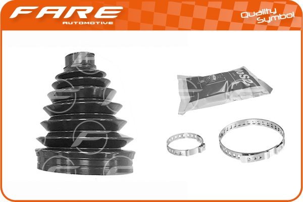 FARE SA K20150: Asmanchetten set Wielzijde, TPE (thermoplastische elastomeer)