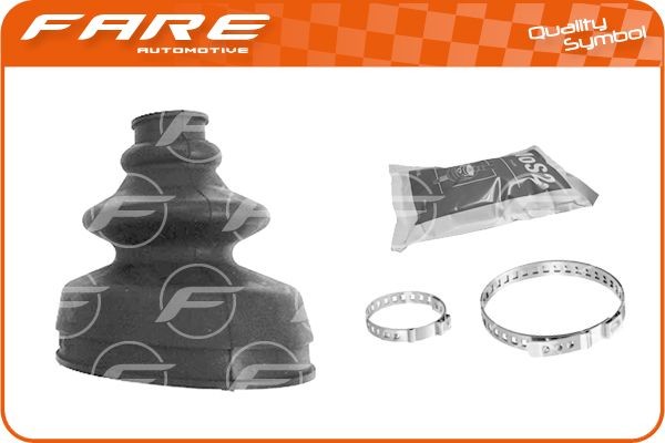 FARE SA K20153: Asmanchetten set Versnellingsbak zijde