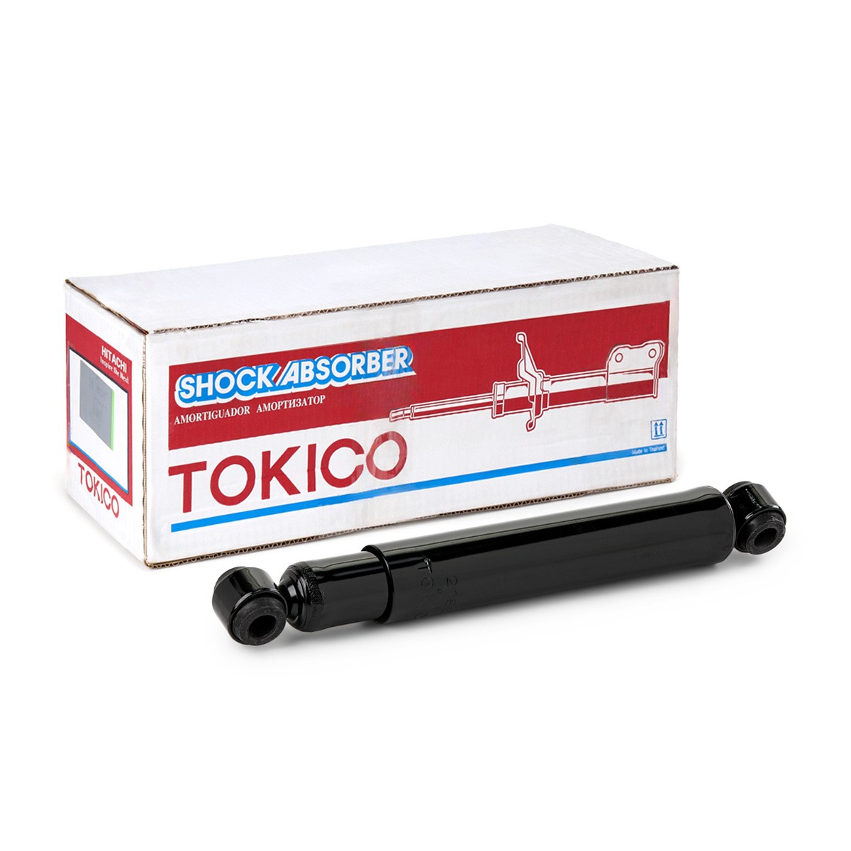 TOKICO 2186: Støtdemper bakaksel, gasstrykk, Demper bærer ikke fjær