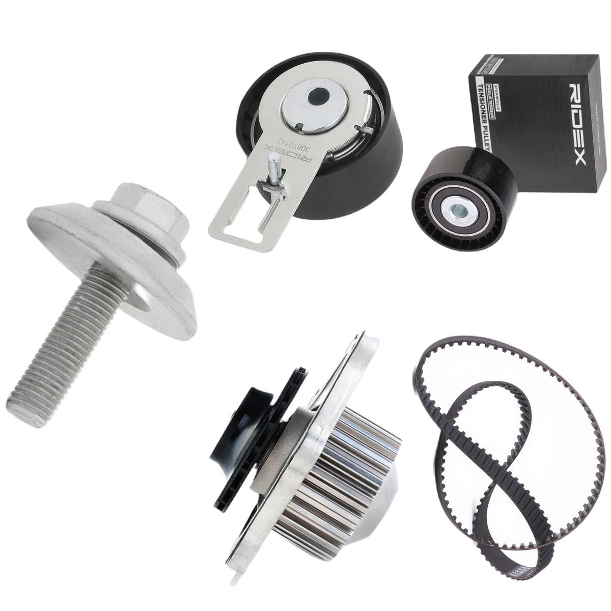 RIDEX 3096W0442: Sada rozvodového řemene s vodní pumpou s vodním čerpadlem
