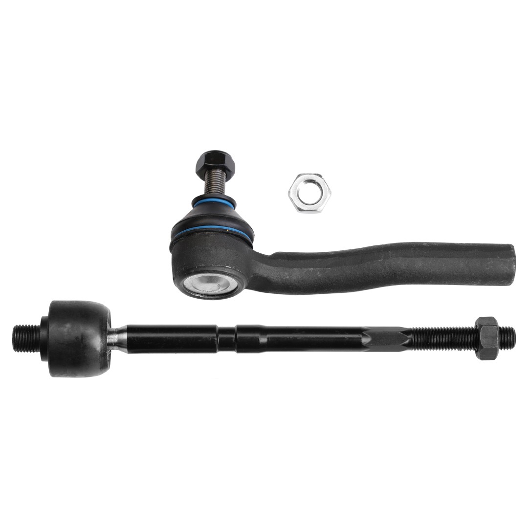 RIDEX 284R0508: Biellette de direction Essieu avant droit, 242mm, avec accessoires