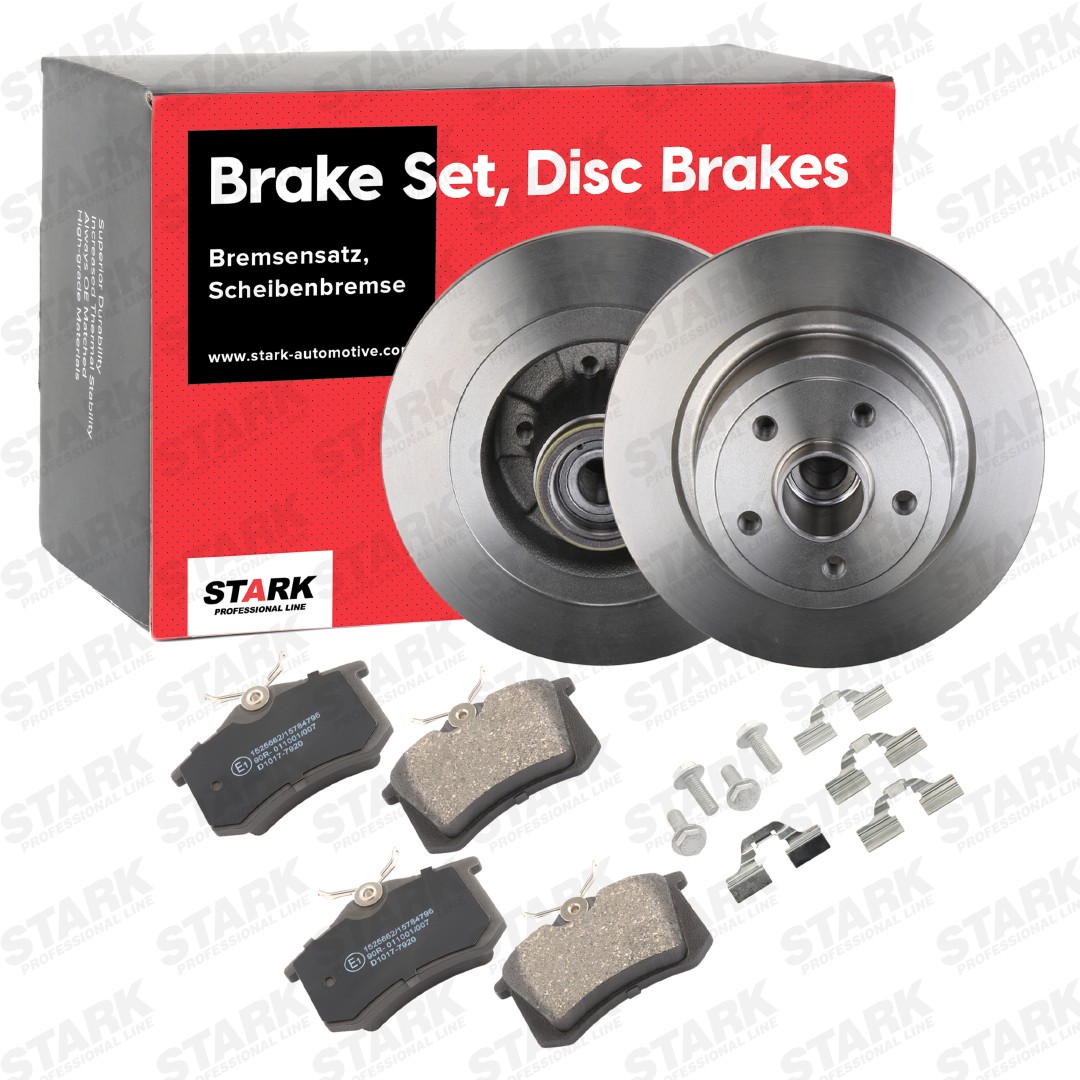 STARK SKBK-10991773: Remschijven en blokken Achteras, Ø: 300mm, volledig
