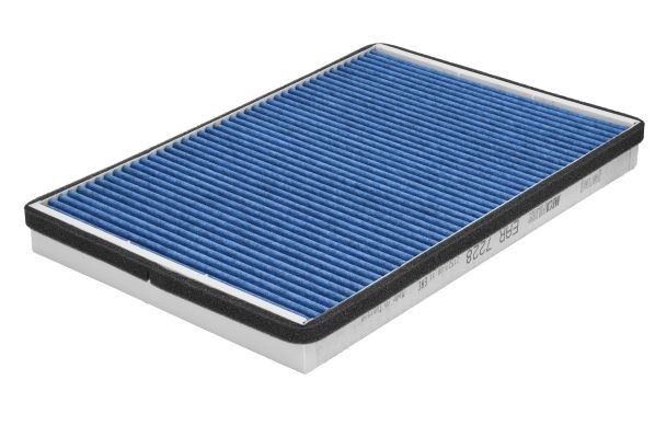 MECAFILTER EAR7228: Pollenfilter Aktivkul-filter med Polyphenol, med antibakteriel virkning