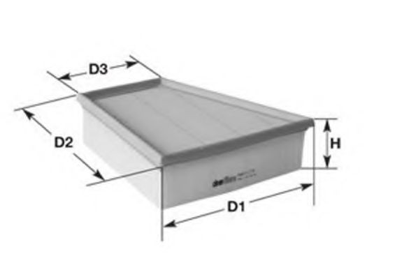MAGNETI MARELLI 152071758500 Luftfilter