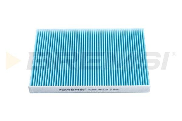 BREMSI FC0936: Interieurfilter Stoffilter