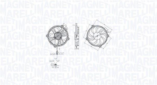 MAGNETI MARELLI 350213172003: Radiateur du moteur