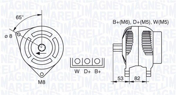 MAGNETI MARELLI 350213864000: Radiateur du moteur