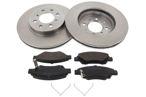 MAPCO 47407: Bromssats, skivbroms framaxel, Ø: 262mm, ventilerad