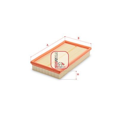 SOFIMA S 3C47 A: Luchtfilter