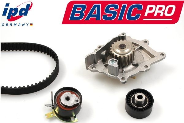 HEPU K62351: Bomba de agua + kit de correa de distribución IPD BASIC-PRO Núm. dientes: 116, Ancho: 25mm