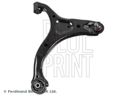 BLUE PRINT ADBP860080: Tukivarsi Alla, Eteen, vasen, Teräslevy, kumilaakereilla, Alapallo-/pallonivelellä