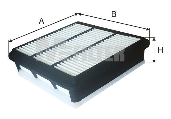 MFILTER K 7116: Filtre à air