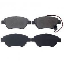 MTR 12160844: Bromsbelägg framaxel, med tillbehör, med bromsoksskruvar