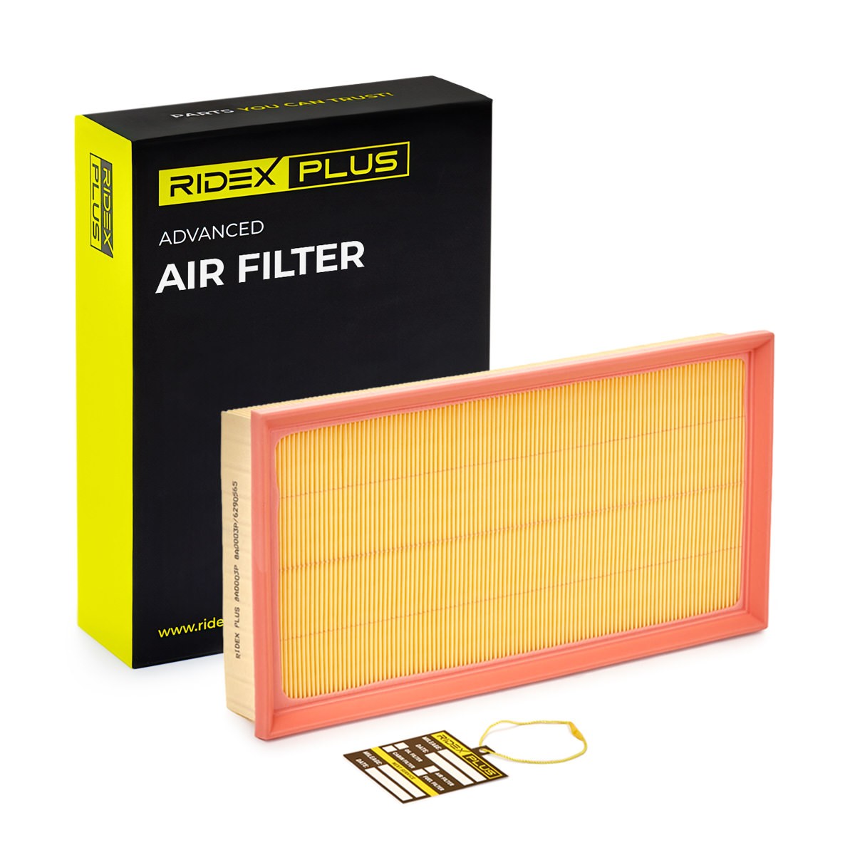 RIDEX PLUS 8A0003P: Vzduchový filter