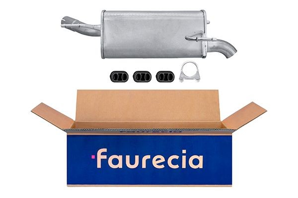 HELLA 8LD 366 031-341: Lõppsummuti Easy2Fit – PARTNERED with Faurecia taga, koos osadega