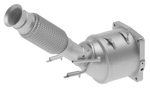 HELLA 8LE 366 050-301: Katalüsaator Easy2Fit – PARTNERED with Faurecia koos osadega