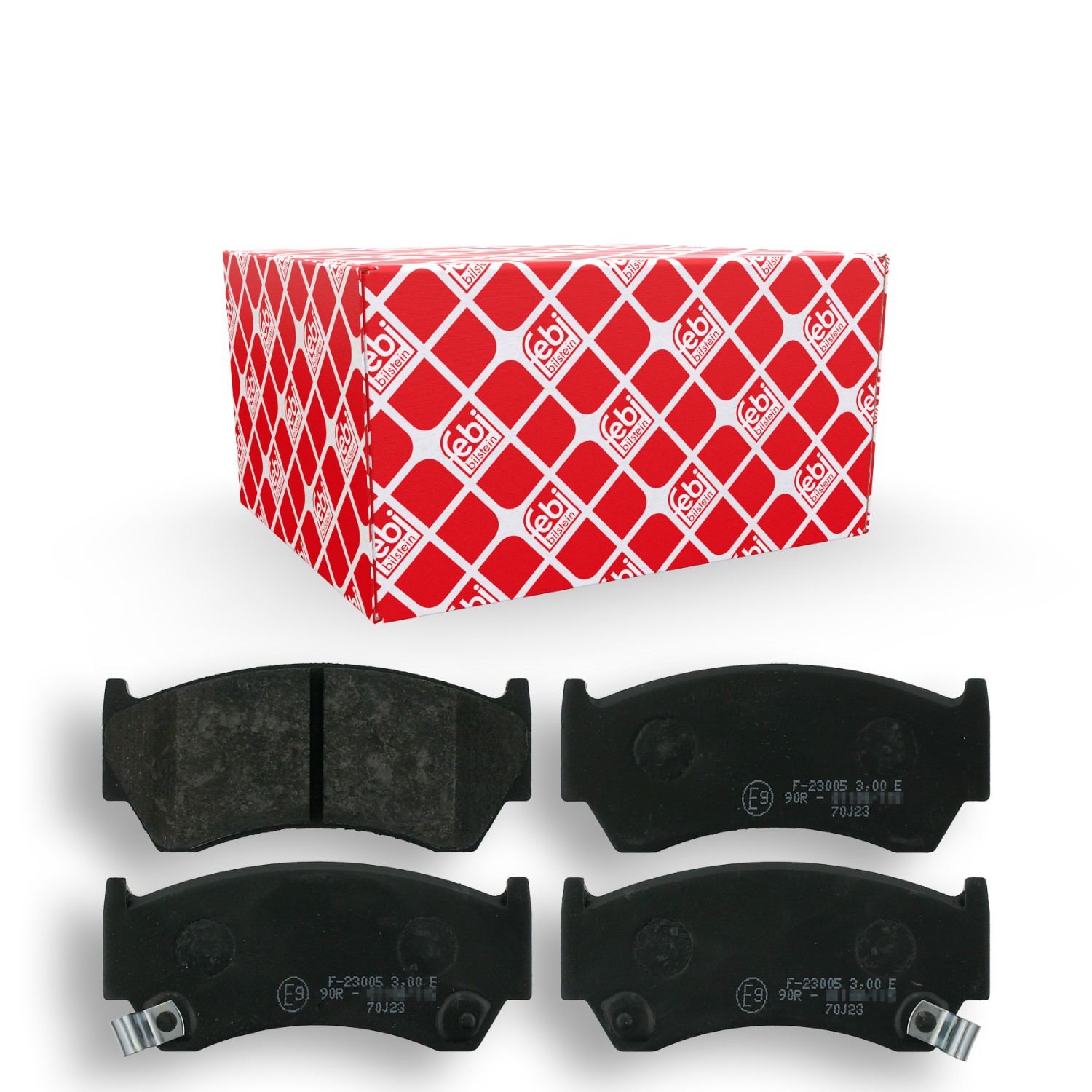 FEBI BILSTEIN 16267: Bremseklodser foraksel