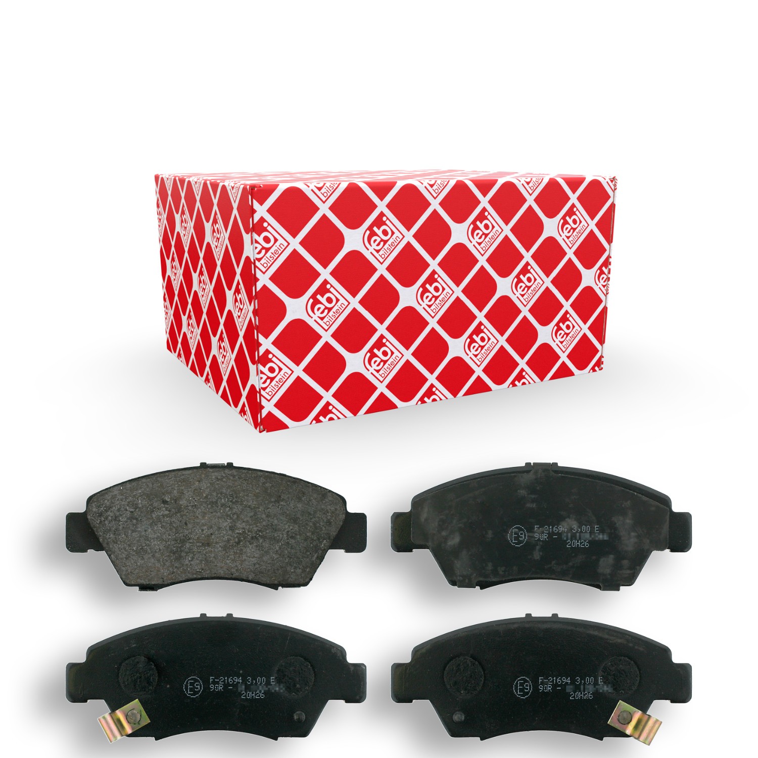 FEBI BILSTEIN 16305: Bromsbelägg framaxel