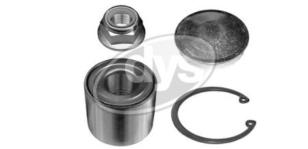 DYS 40-RE-9684: Hjullagersats Bakaxel