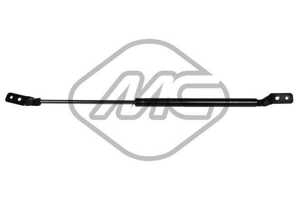 Metalcaucho 46380: Sprężyna gazowa, pokrywa bagażnika z lewej, 614[mm]