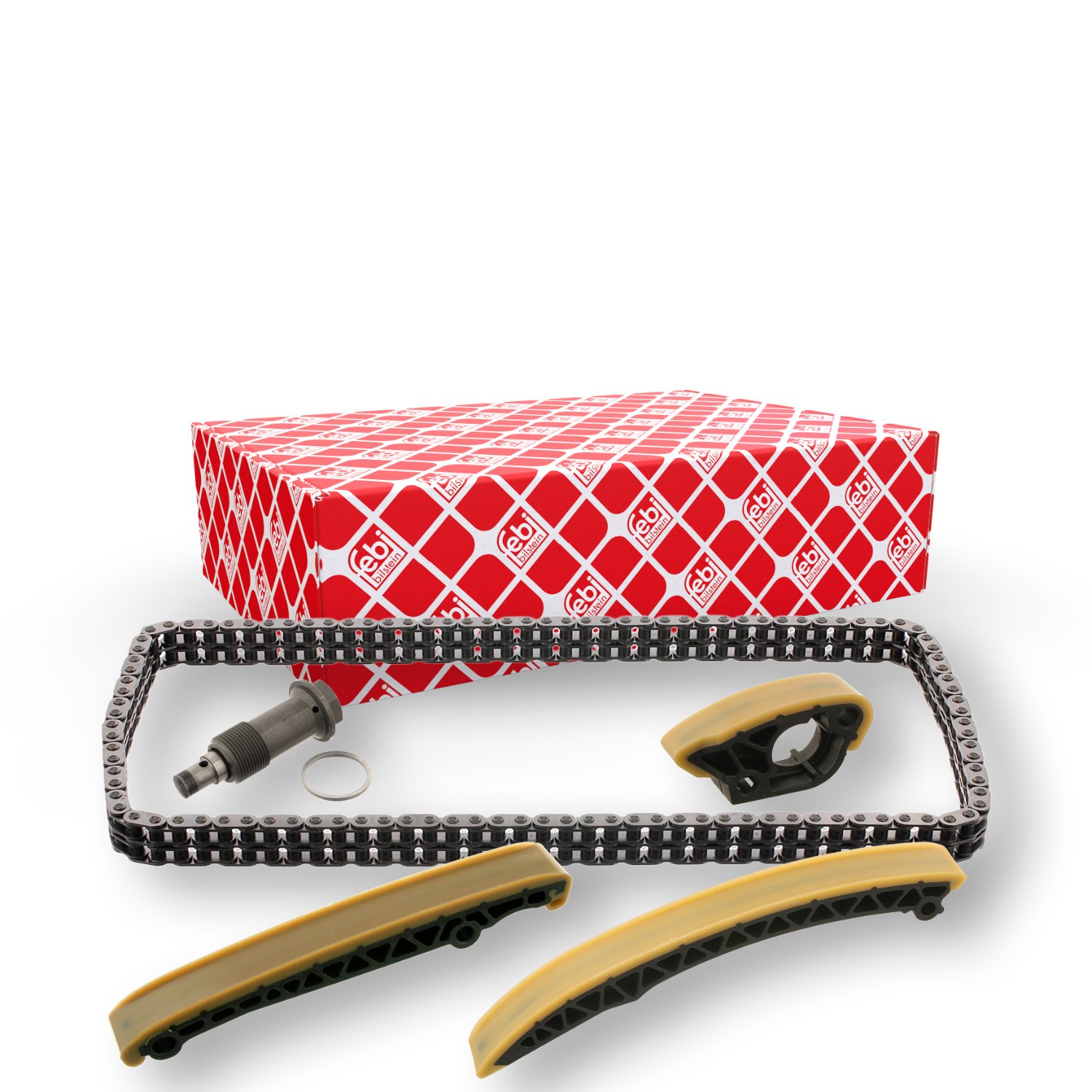 FEBI BILSTEIN 30300: Kit de chaîne de distribution IHI Turbo NEUF avec tendeur de chaîne, avec coulisses