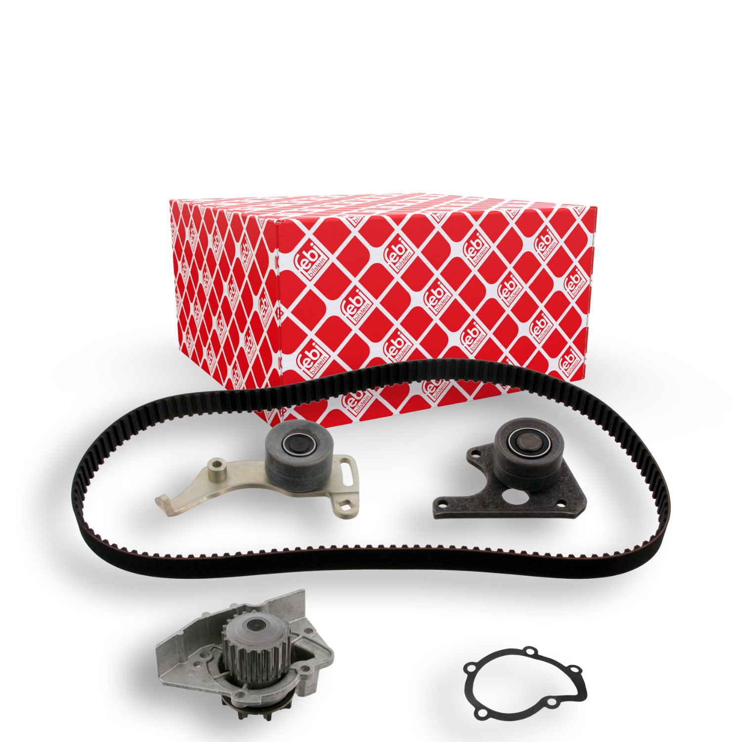 FEBI BILSTEIN 34640: Bomba de agua + kit de correa de distribución Núm. dientes: 136, con bomba de agua