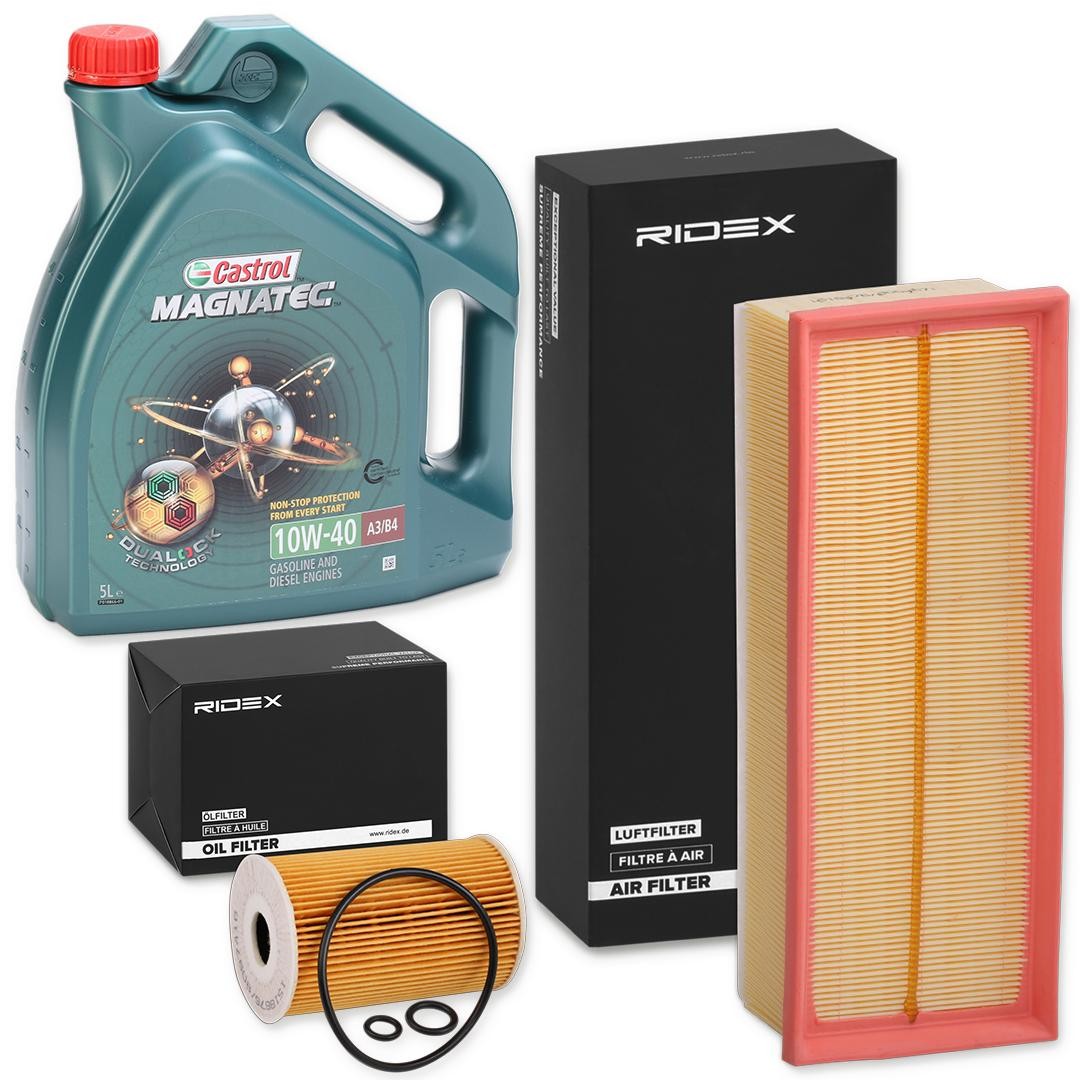 RIDEX 100374T0031: Ölwechsel-Set mit Motoröl