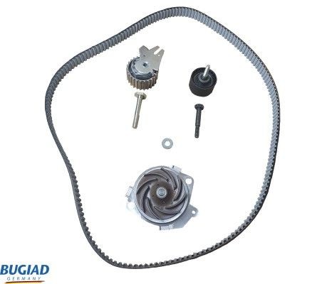 BUGIAD BTB56527: Bomba de agua + kit de correa de distribución Núm. dientes: 190, Ancho: 24mm