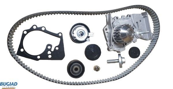 BUGIAD BTB56536: Bomba de água + kit de correia dentada N.º dentes: 132, Largura: 27mm