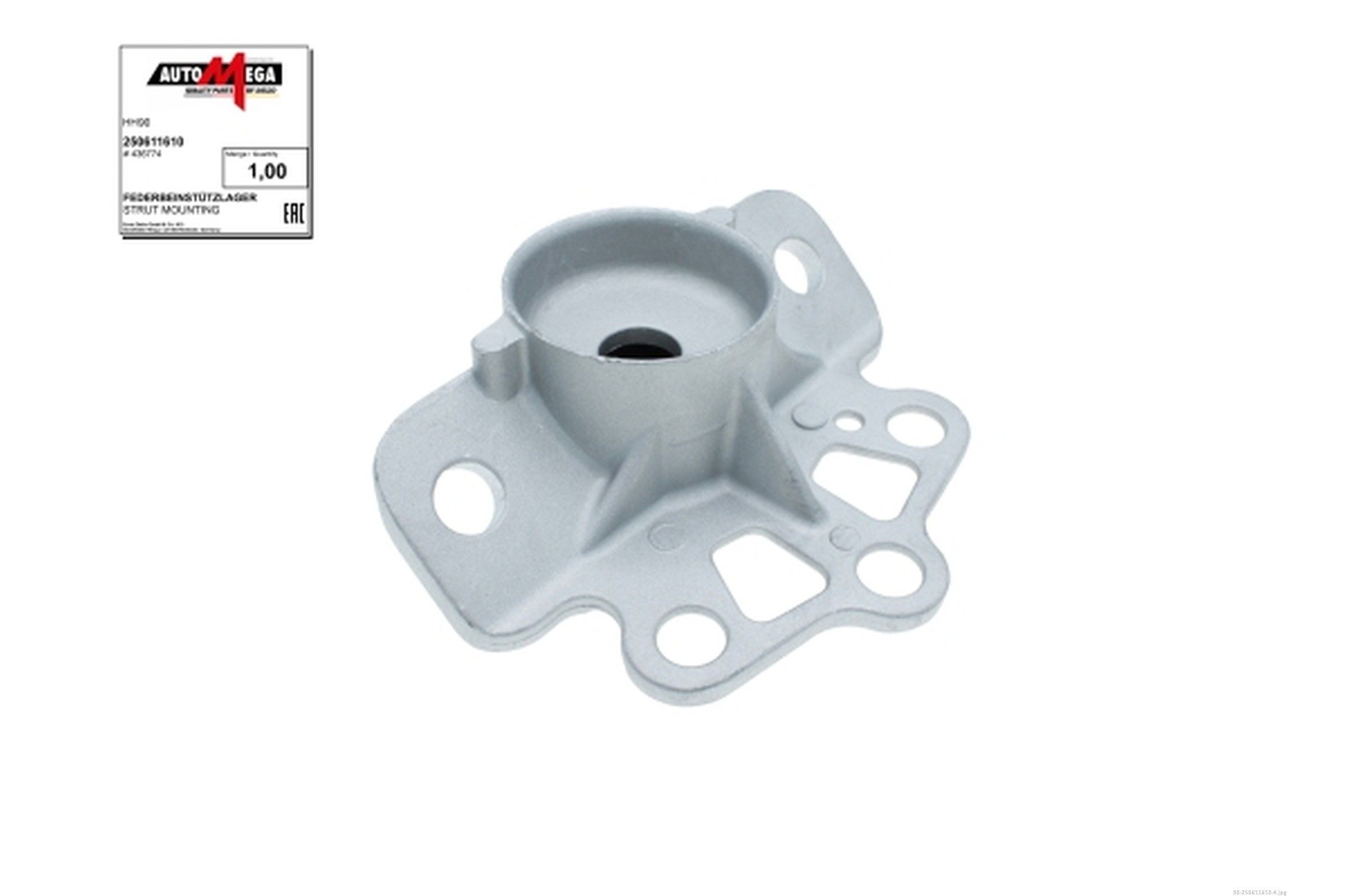 AUTOMEGA 250611610: Támcsapágy, gólyaláb