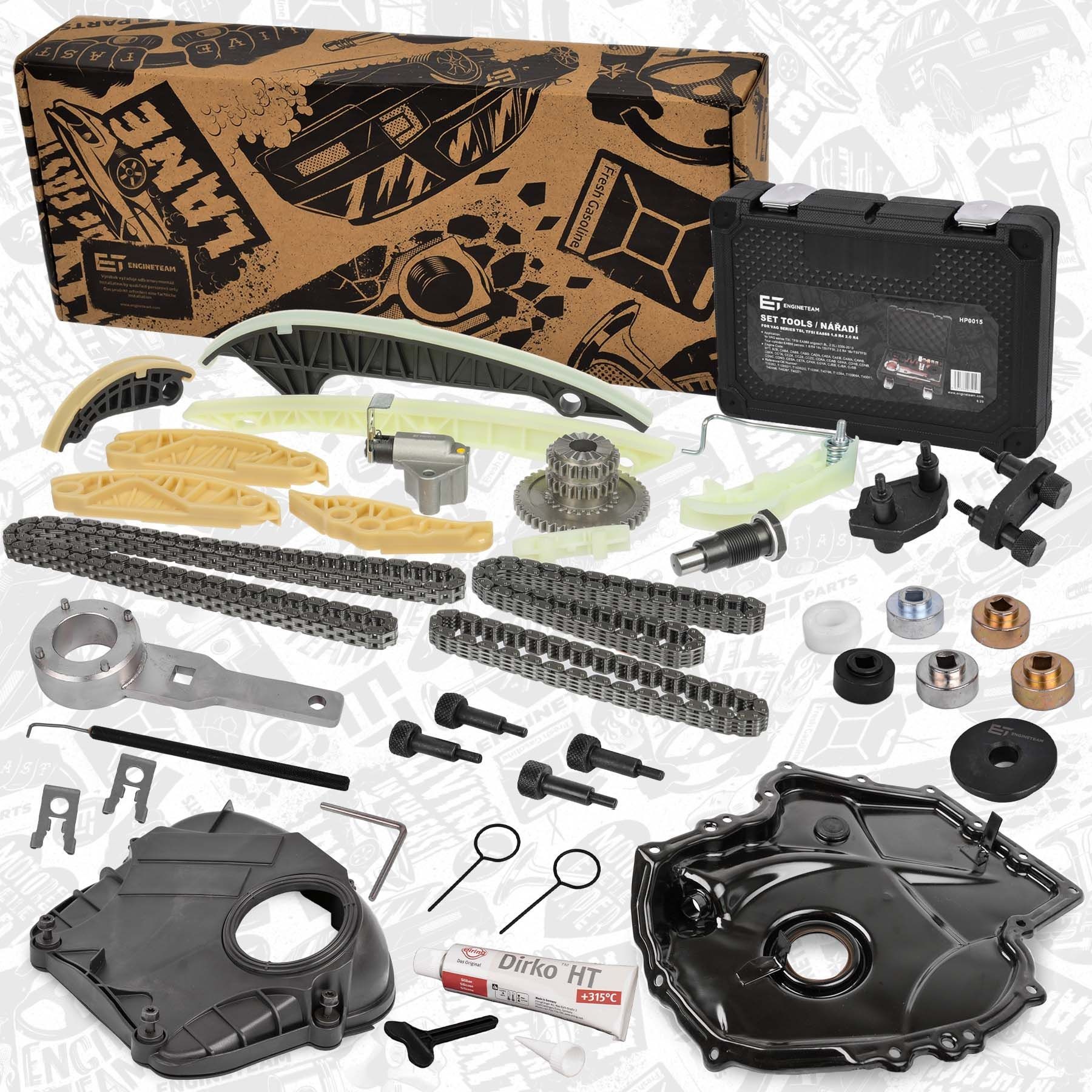 ET ENGINETEAM RS0069VR2: Kit de distribuição boxET – service kit com ferramenta de montagem