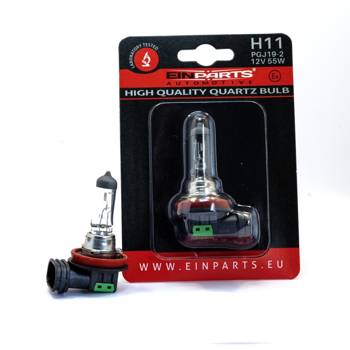 EINPARTS EPB56: Gloeilamp, verstraler 12V, 55W, H11