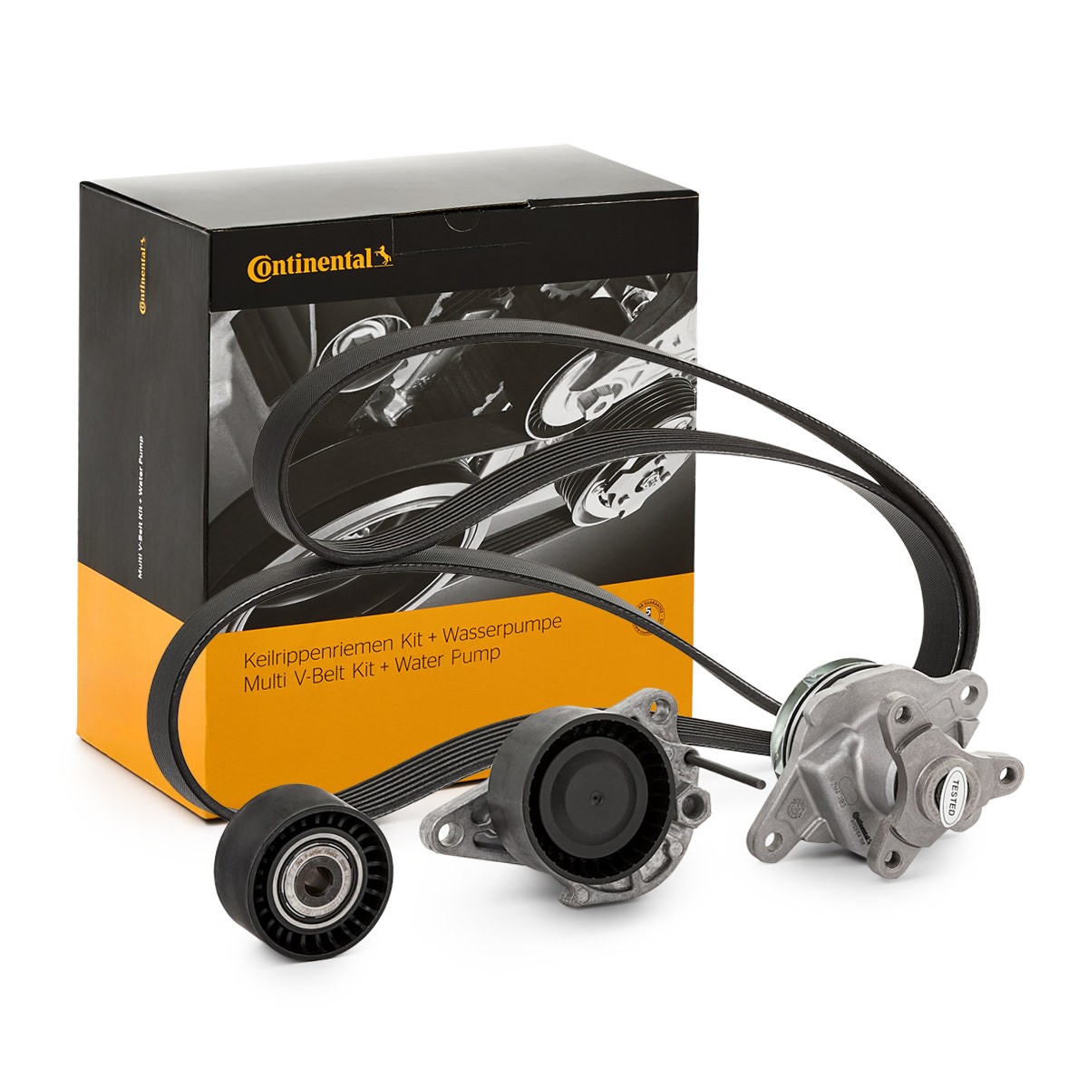 CONTITECH 7PK1687WP1: Bomba de água + kit da correia de distribuição