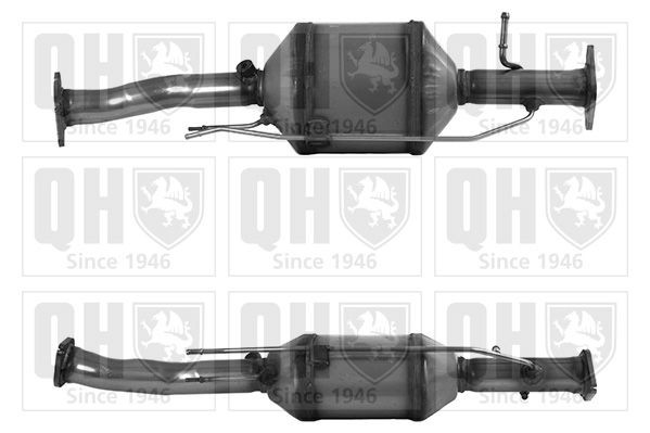 QUINTON HAZELL QDPF11111: Tahmafilter koos montaažikomplektiga