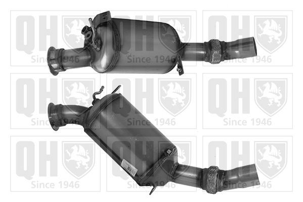 QUINTON HAZELL QDPF11112H: Tahmafilter Approved koos montaažikomplektiga