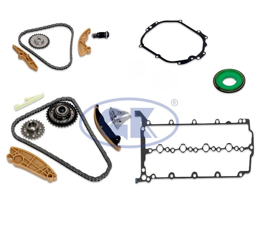 GK SK1655: Registerkjedesett med glideskinner