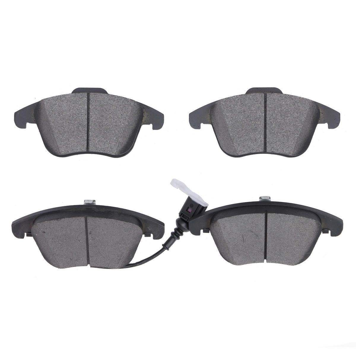 MASTER-SPORT 13046072422T-SET-MS: Bremsbeläge Vorderachse, mit Anti-Quietsch-Blech