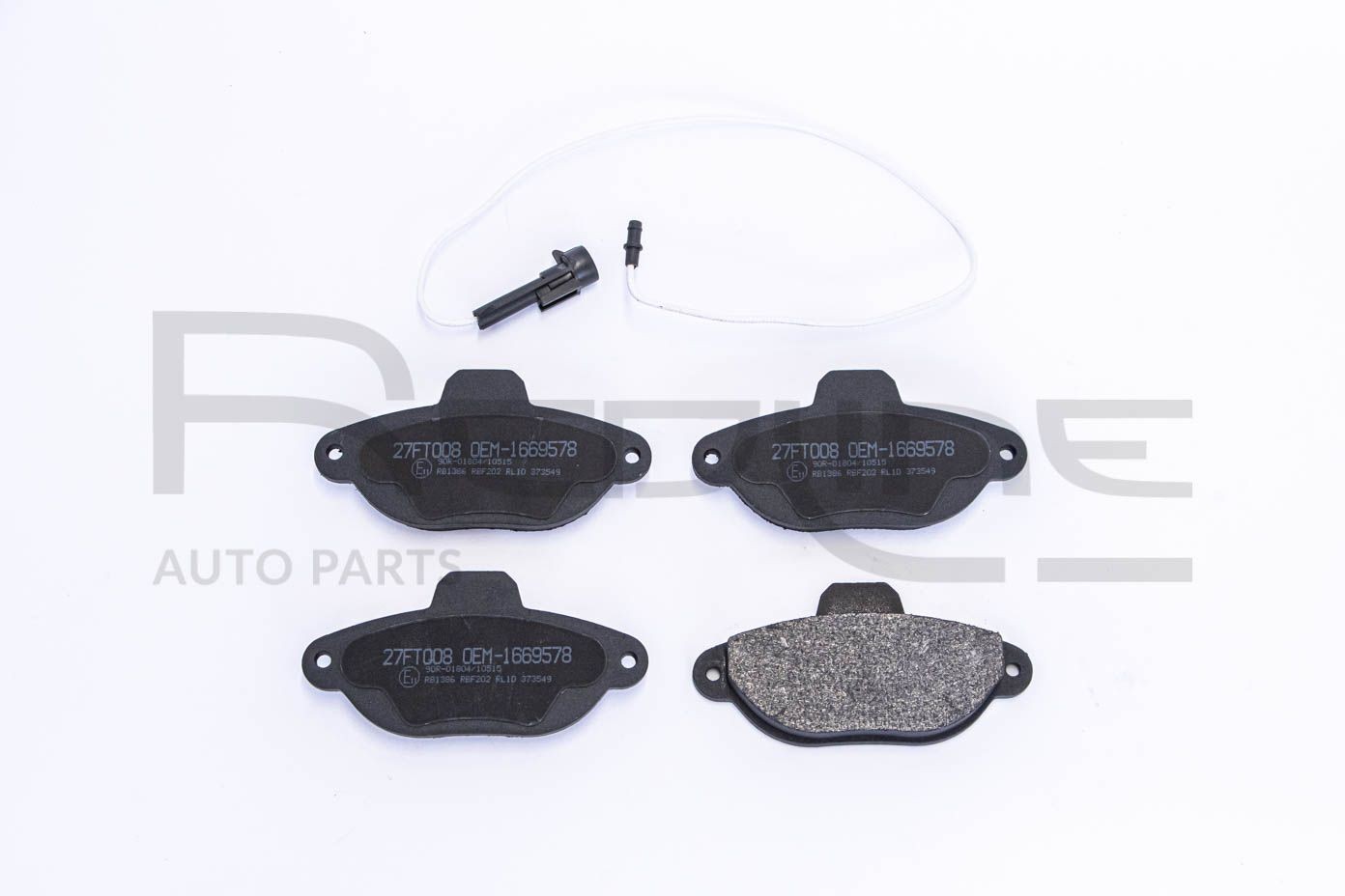 RED-LINE 27FT008: Bromsbelägg framaxel