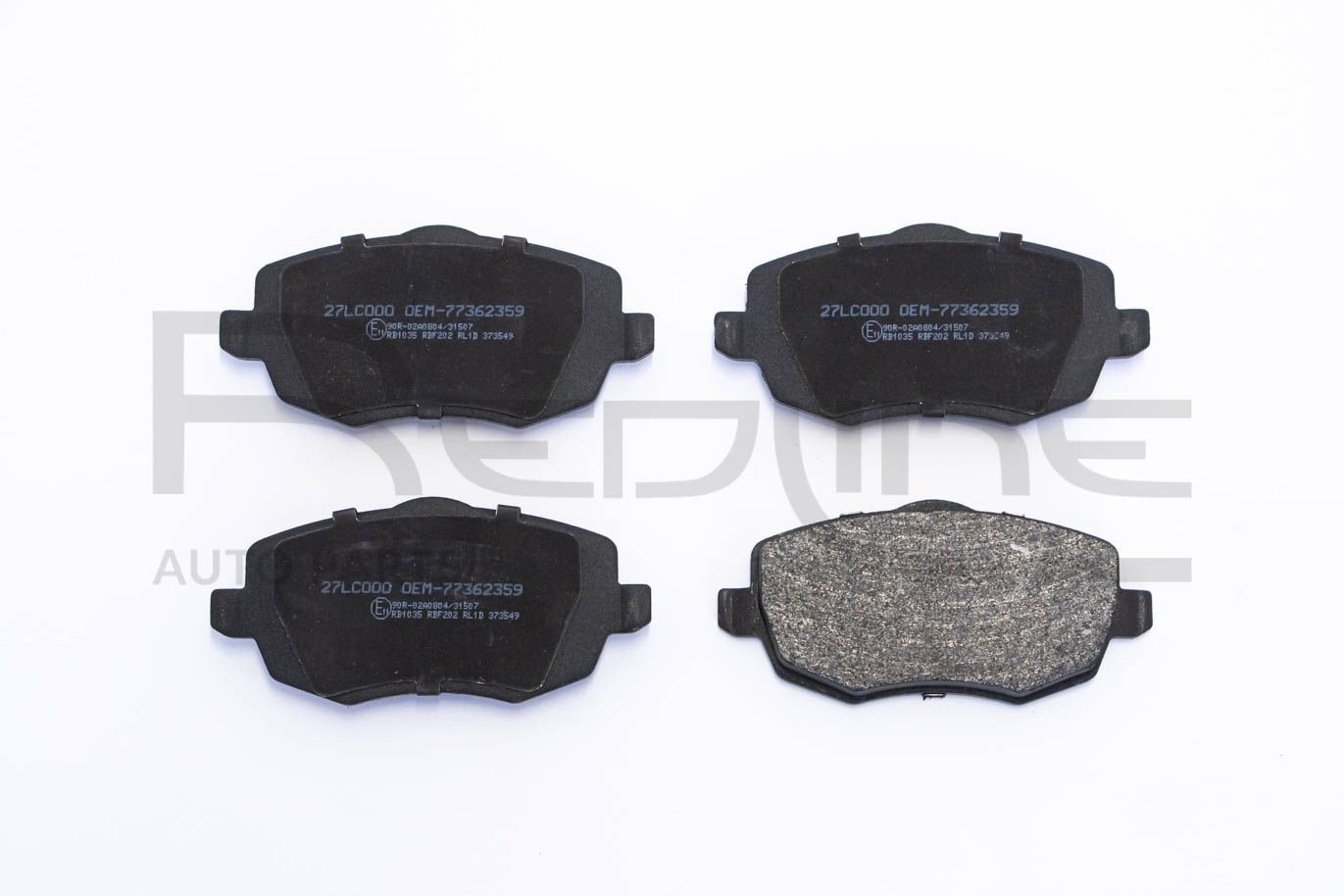 RED-LINE 27LC000: Bromsbelägg framaxel