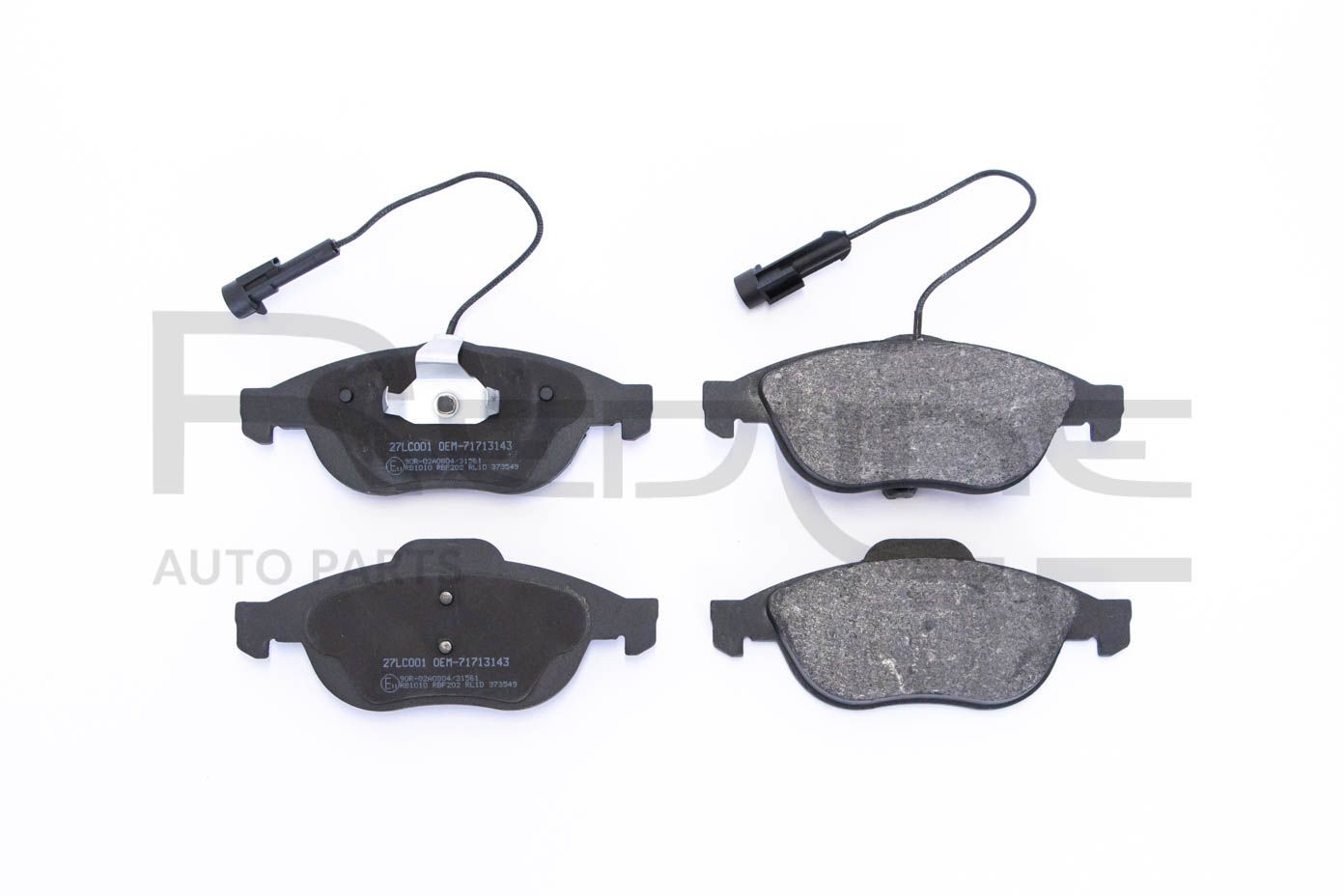 RED-LINE 27LC001: Remblokken Vooras