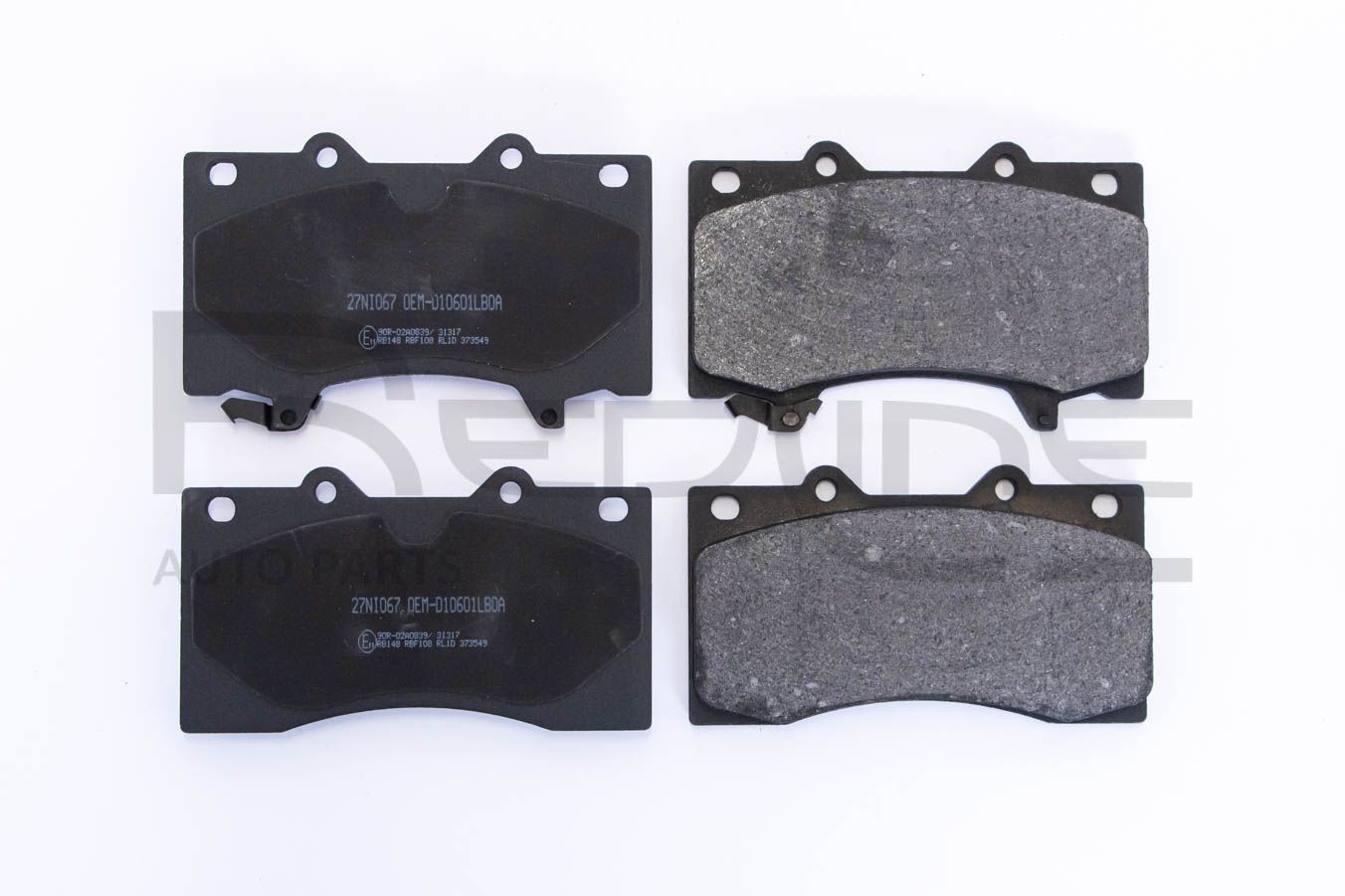 RED-LINE 27NI067: Bremsbeläge Vorderachse