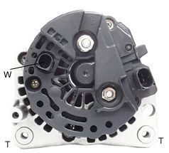 DELCO REMY DRA4116: Alternador 90A, com regulador integrado, Remy Remanufactured